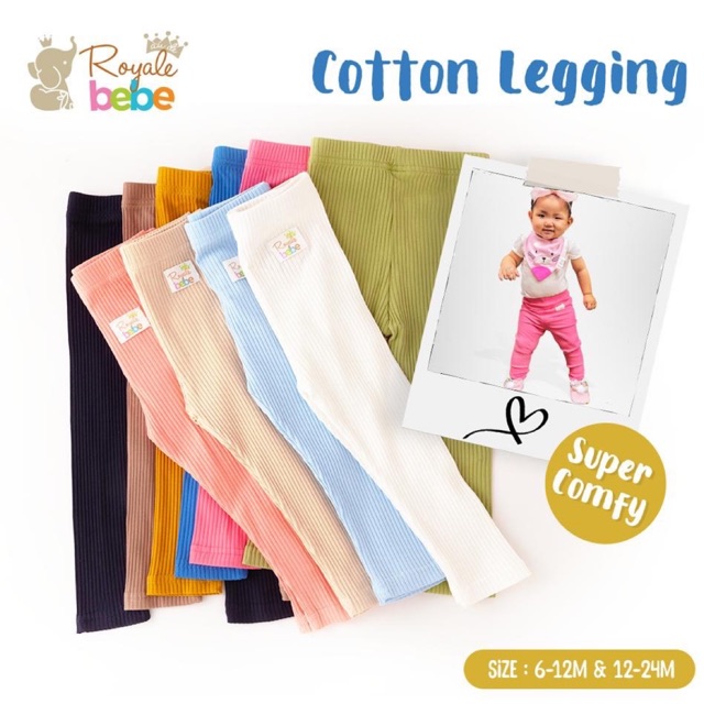 Royale bebe cotton comfy legging