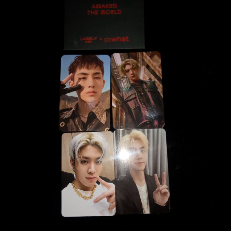 PHOTOCARD WINWIN ATW CHINA PRESS TEN SPECIAL OWHAT ATW YUTA TFR 1ST VER HENDERY RESONANCE PAST VER