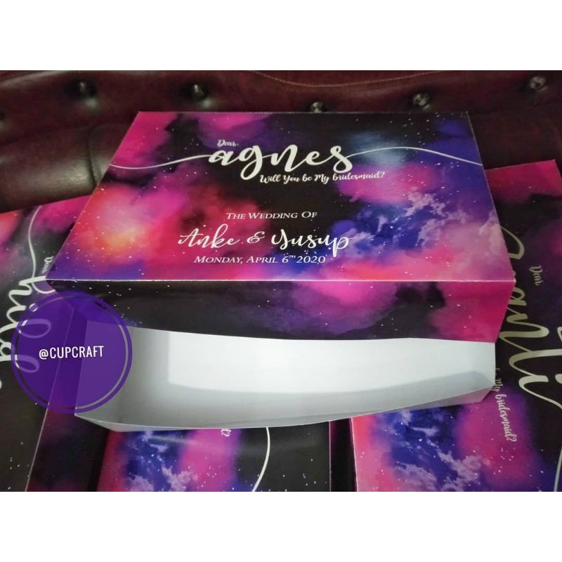 

Paperbox Bridesmaid ukuran 20x30cm