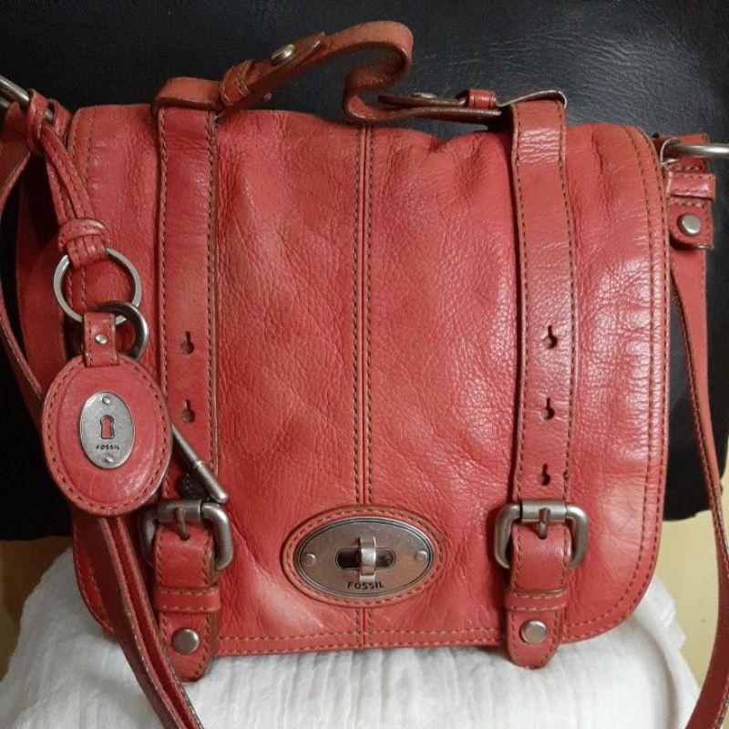 Prolove❤ fossil Maddox Pink lengkap Keyfob