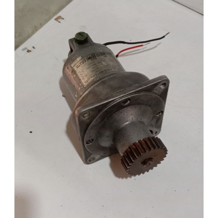 Dc Motor Gearbox 24V 40Watt Ratio 1 : 35.4 60Rpm