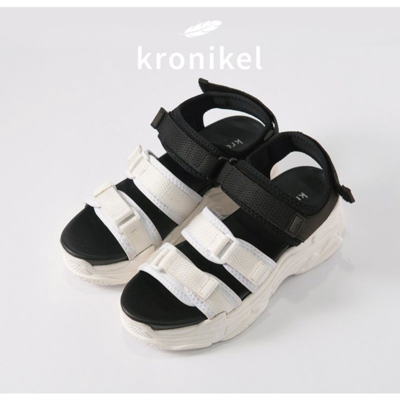 KRONIKEL PROJECT / STORMI / Black / sepatu sandal KRONIKEL/ sepatu sandal hak tinggi/ sepatu sandal 