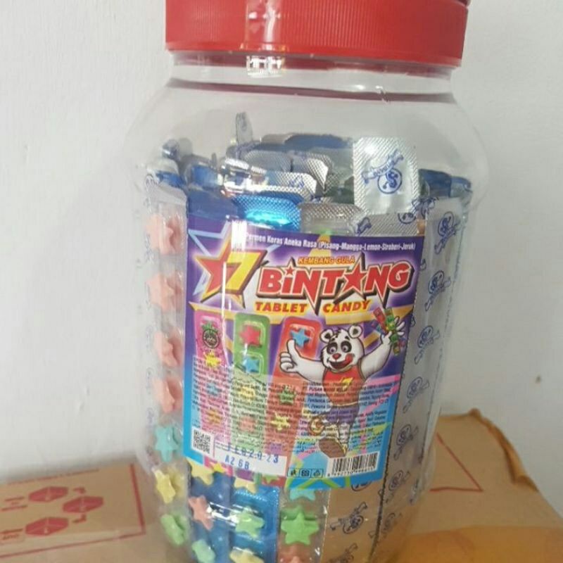 

permen bintang isi 100 pcs