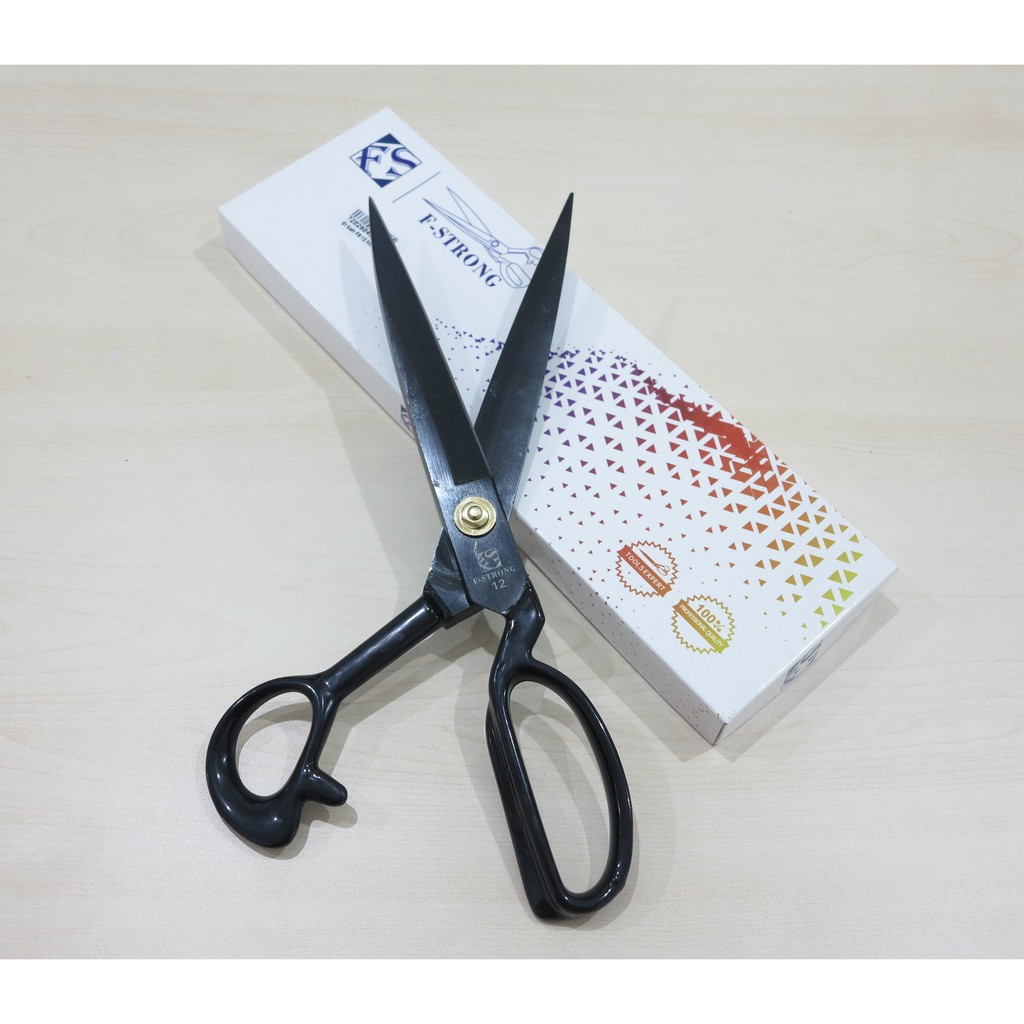 

Gunting Potong Kain FS 12" - Gunting Bahan Jumbo - Tailor Scissors