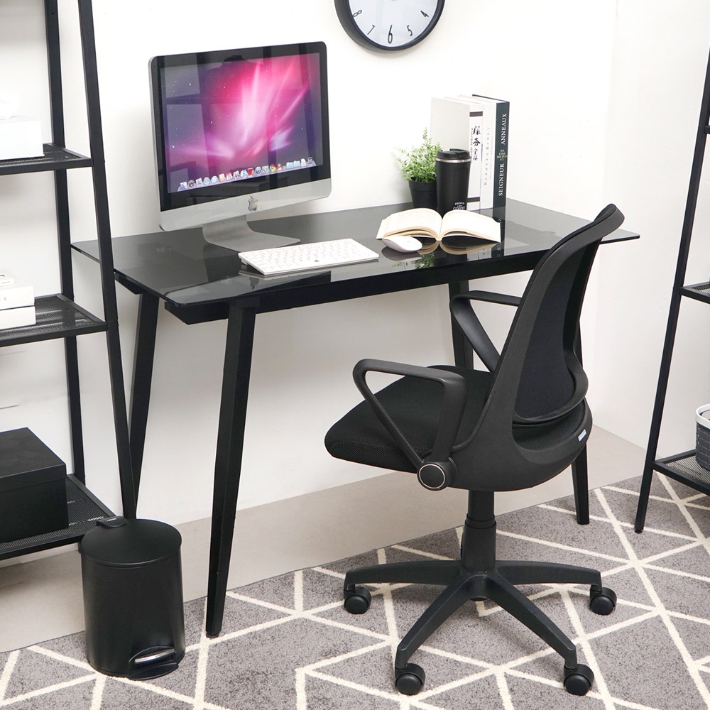 Informa - Lomo Kursi Kantor - Hitam-1