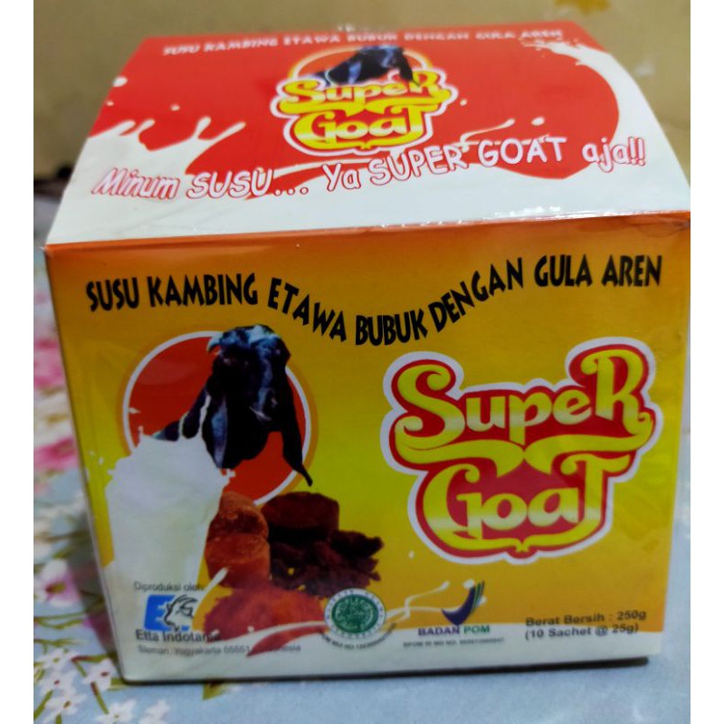 

susu etawa bubuk dengan gula aren