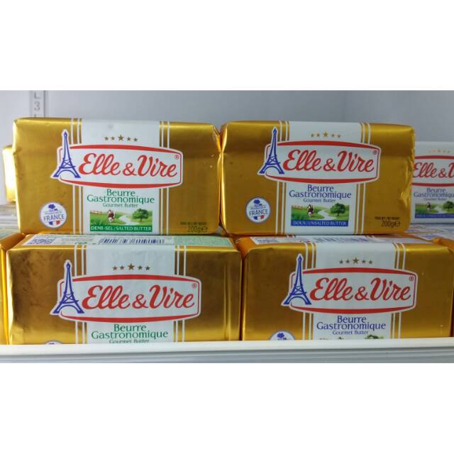 

Elle & vire butter salted & unsalted 200gr