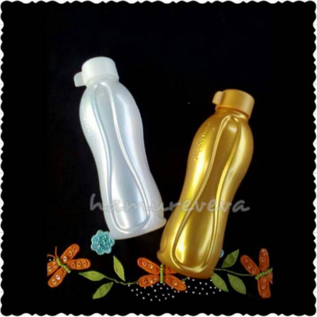 Eco bottle 500ml solid gold n pearl
