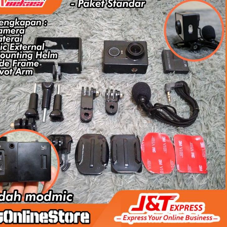 Harga Bersahabat.. XIAOMI YI CAM| PAKET MOTOVLOG XIAOMI YI ACTION CAM | YICAM  | ACTION CAMERA XIAOM