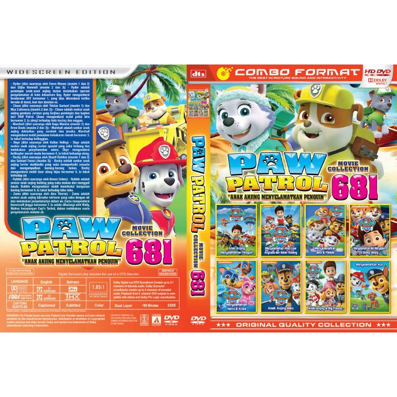 Kaset Film Koleksi Paw patrol 683-684