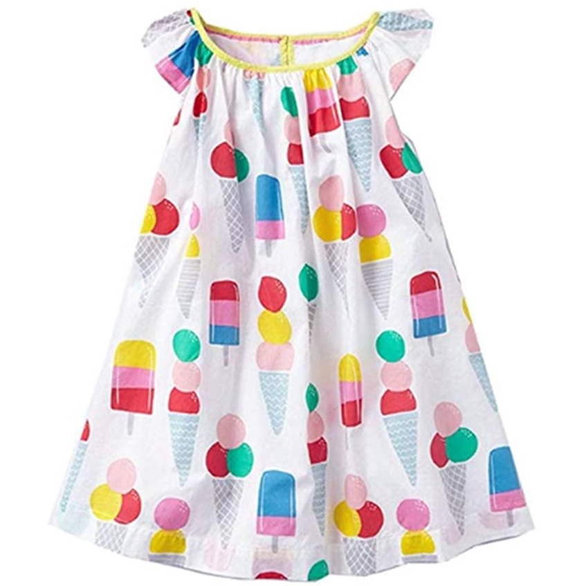 DRESS ANAK IMPORT GOLD TRESURE