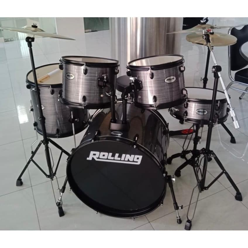 Drum Akustik Set Rolling JB1026 Rolling JB 1026 Rolling JB-1026 Original