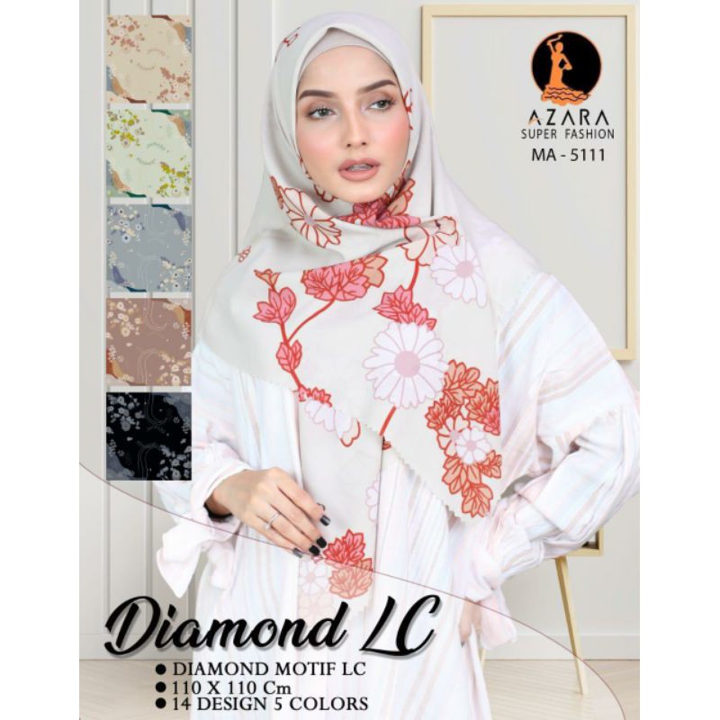 Diamond motif laser cut by azara