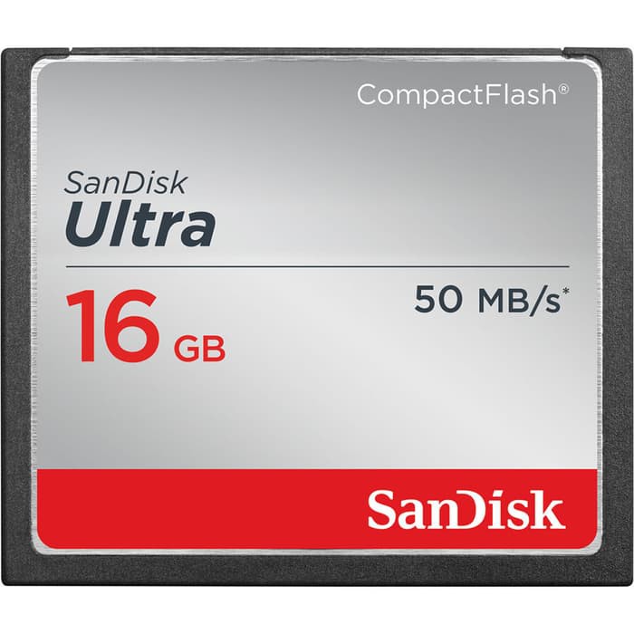 Sandisk Memory Compact Flash CF Ultra 50MB/s - 16GB MM