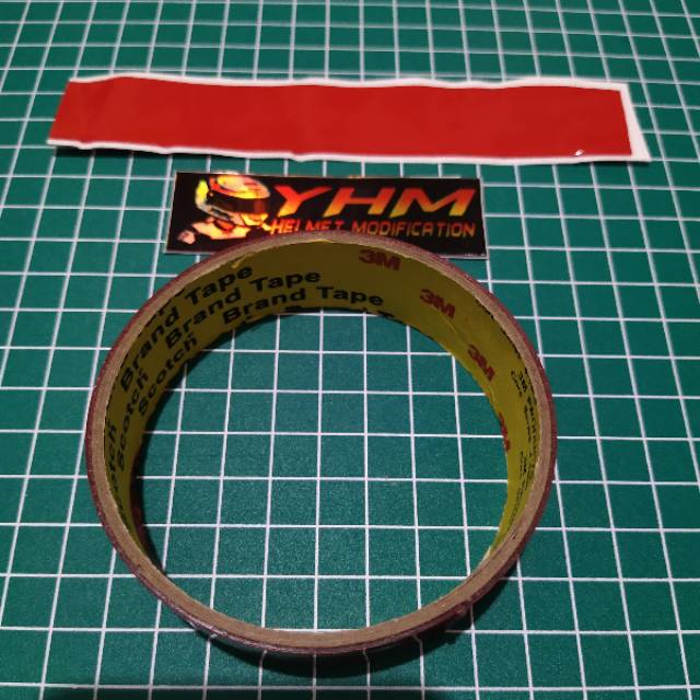 Doubletape 3M transparant Doubletape Spoiler Helm