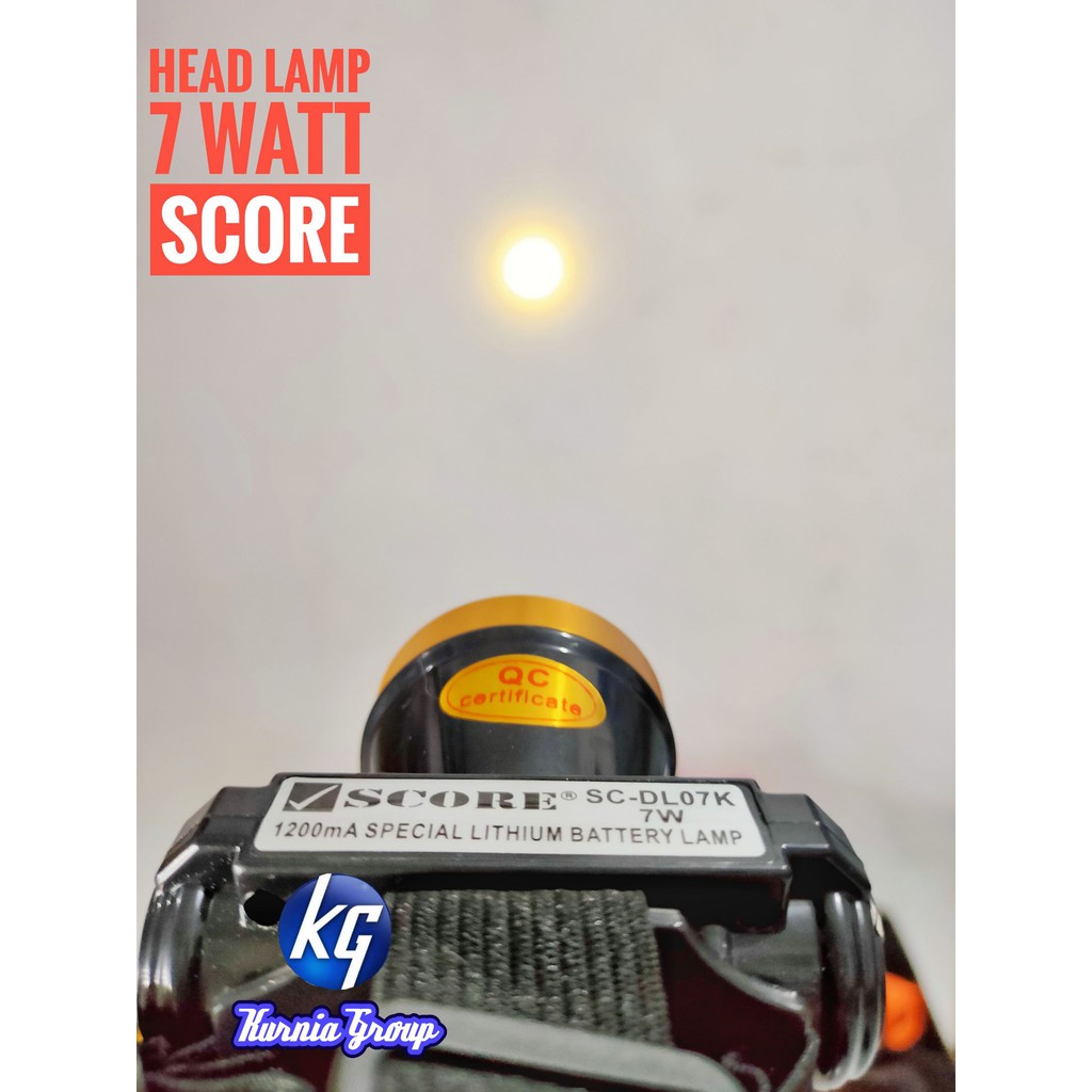 SENTER KEPALA 15W SINAR KUNING dan PUTIH CHARGER HEAD LAMP 15WATT LITHIUM BATTERY HEAD LIGHT WARM BERBURU BELOR BATRE KEPALA HEADLAMP SEVEN