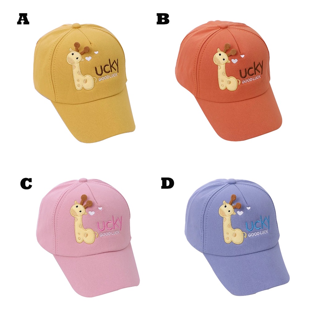 Topi Lucky | Topi Good luck | Topi Anak |Topi usia 1 tahun sampai 5 tahun | bisa pake nama