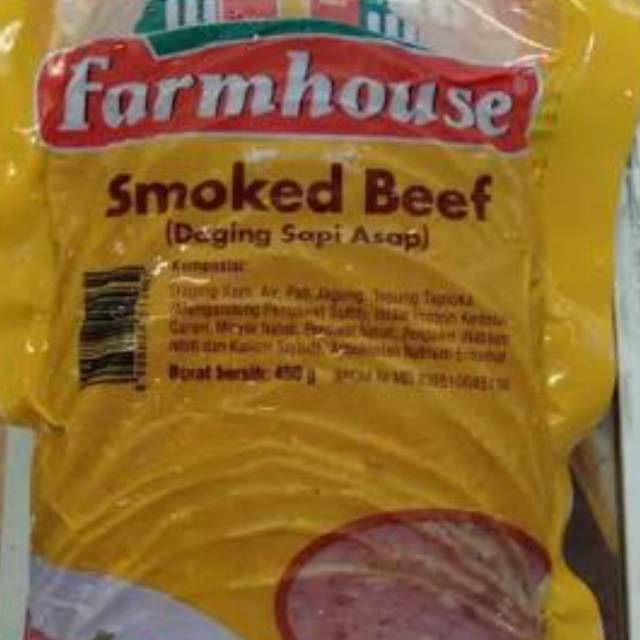 Farmhouse smoked beef 225 g