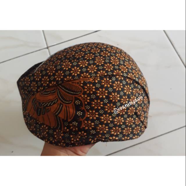 Blangkon Solo / Sunda ,Motif Truntum Garuda
