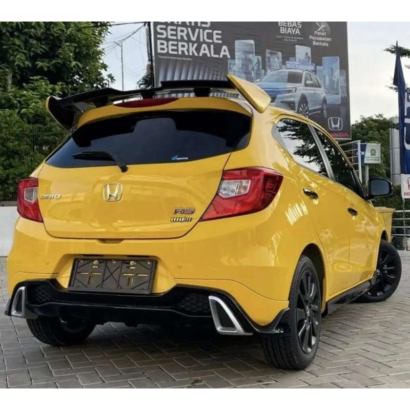 BODYKIT BELAKANG ALL NEW BRIO URBANITE CARNIVAL YELLOW