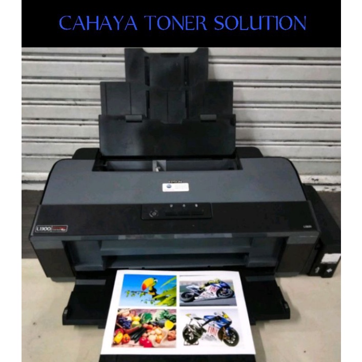 Printer Epson L1300 A3 Fullset | Bisa pakai tinta Art Paper Cetak sti
