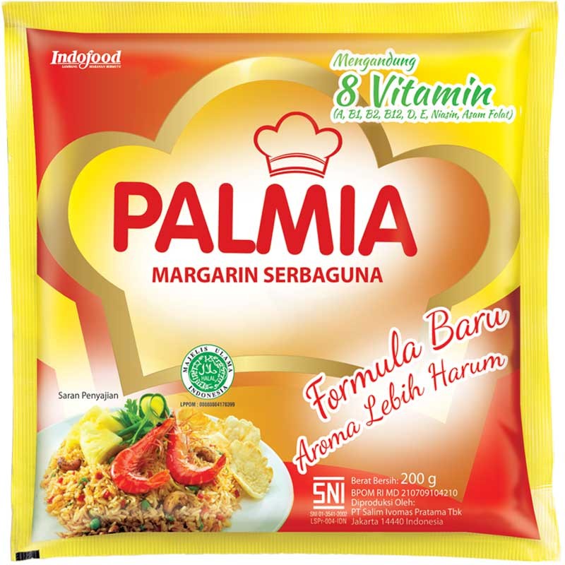 

Palmia Margarin Serbaguna 200gr