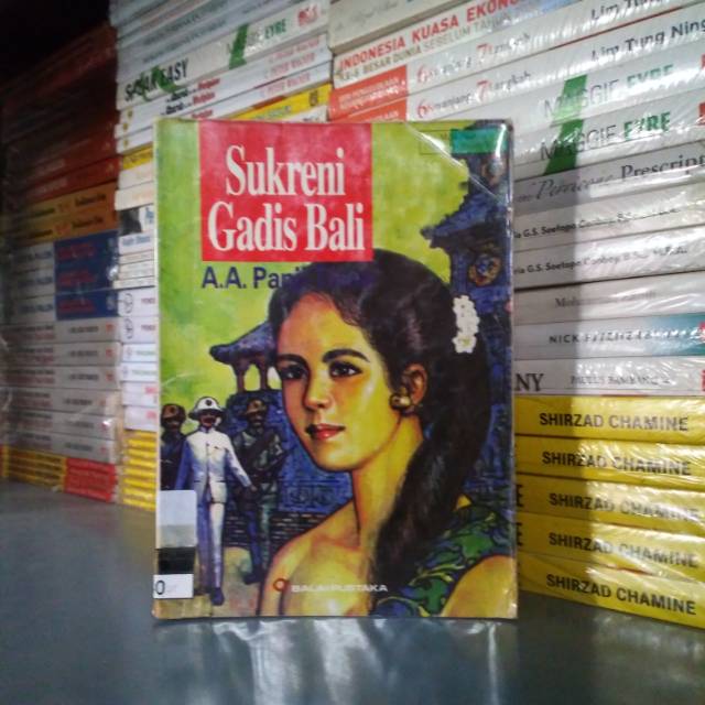 Buku Sastra SUKRENI GADIS BALI AA Panji  Tisna
