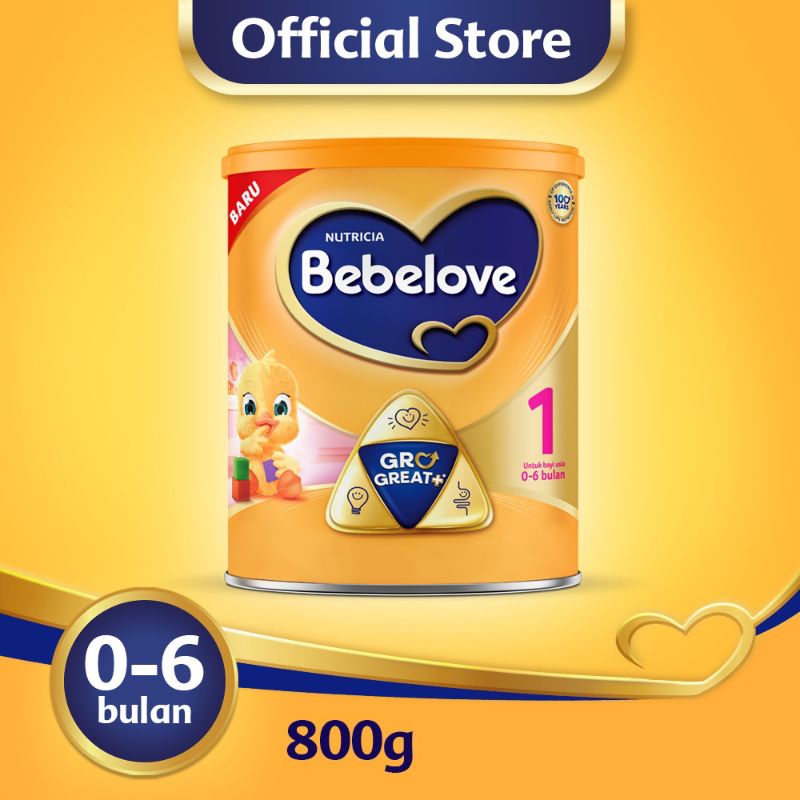 BEBELOVE 1 800GR SUSU BAYI 0-6BULAN