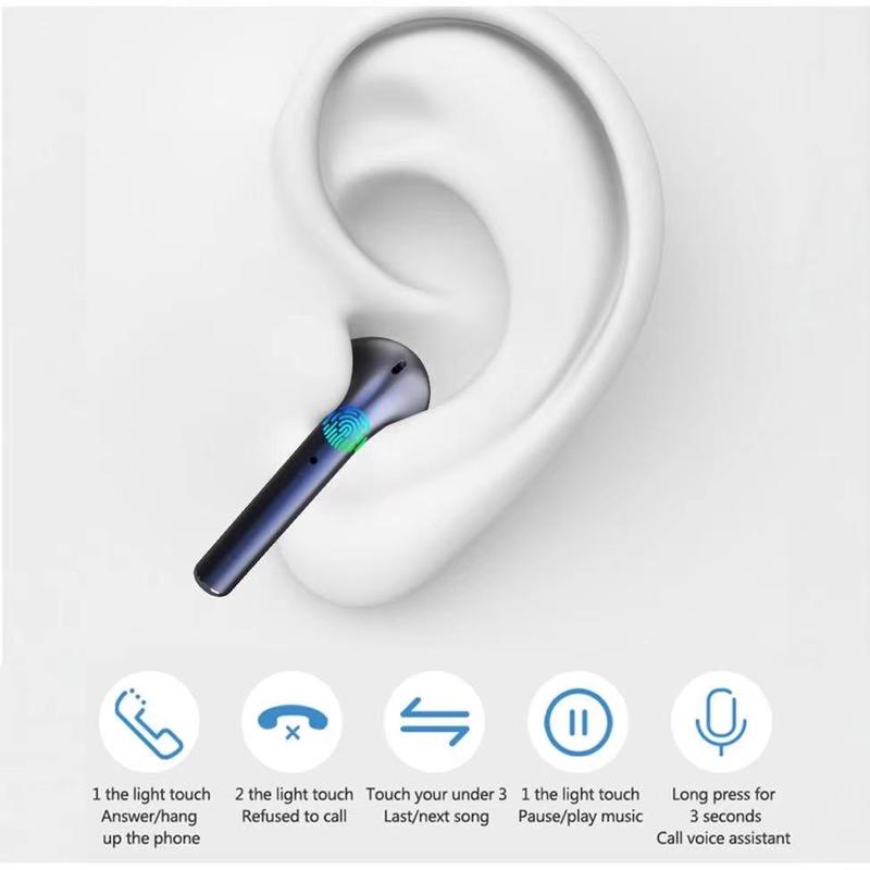 TWS Inpods I12 Pro Headset Bluetooth TWS Macaron Headphone Earbuds Upgrade Earphone Wireless bluetooth 5.0 IOS/Android