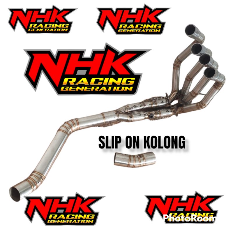 LEHERAN PIPA PNP KAWASAKI ZX25R ZX250R HEADER FULL STAINLES