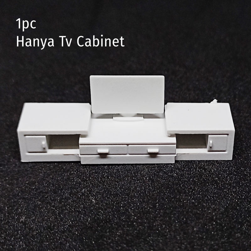 Maket Tv Cabinet Miniatur Cocok Untuk Skala 1:87 1:75 1:64 1:50 - MNI07