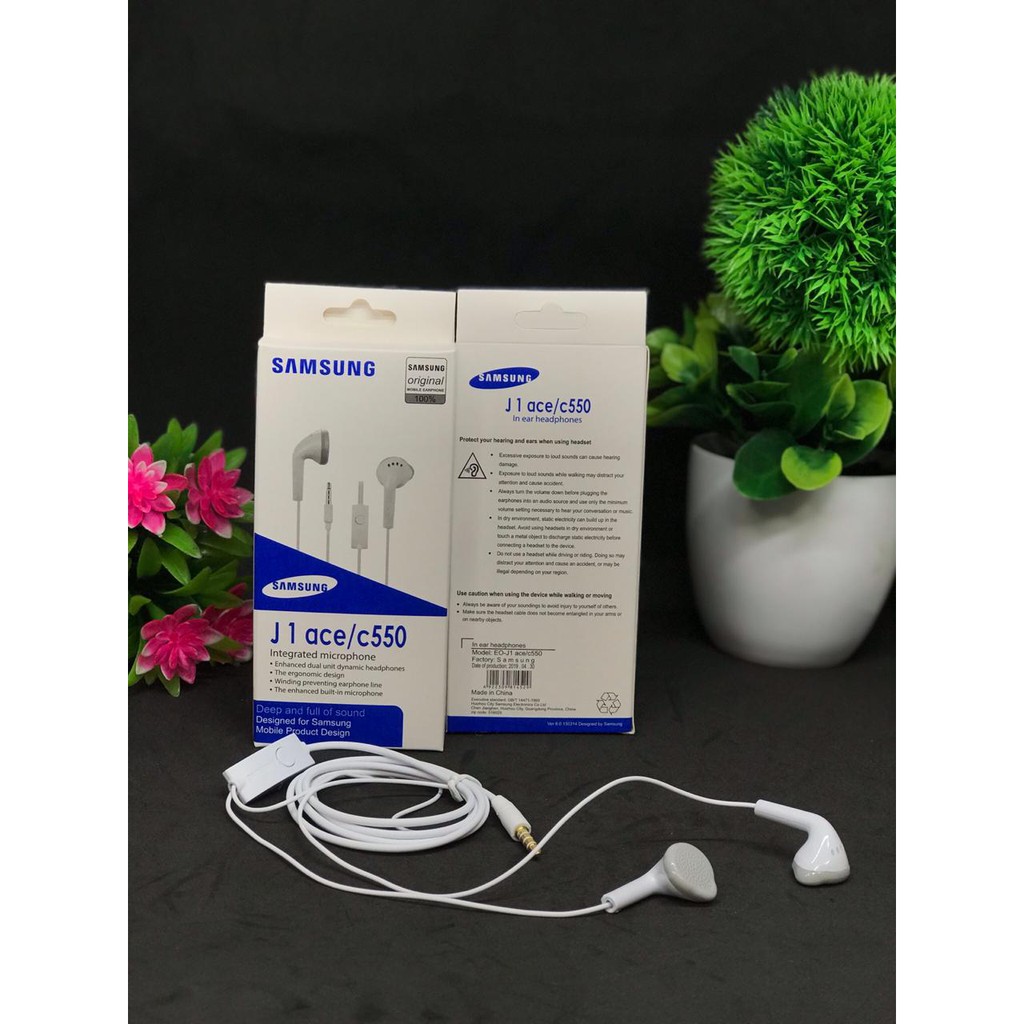 HANDSFREE SAMSUNG GALAXY J1 ACE EARPHONE SAMSUNG J5 S4 J2PRIME G530 J7