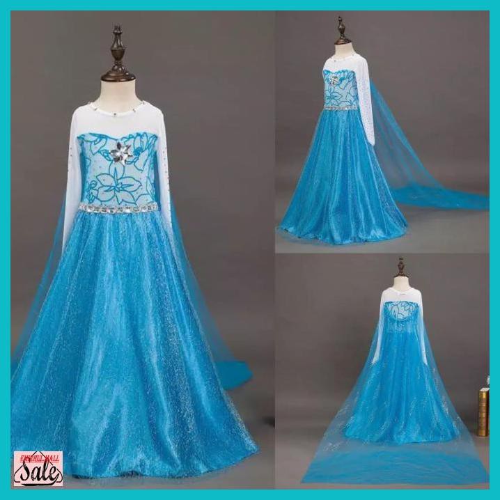 ssecnirp- kostum anak frozen elsa anna /sewa kostum anak karakter frozen -asliiii.