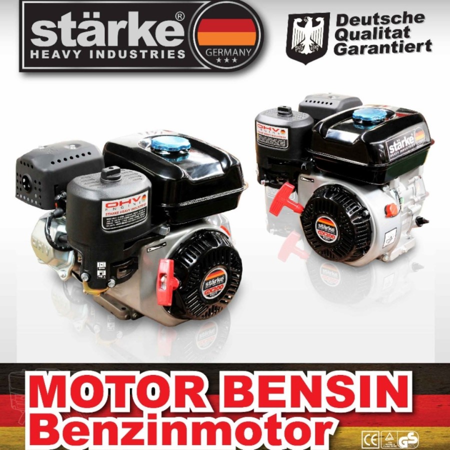 Engine Starke GX 220 7 hp / Motor Bensin Germany Starke GX220 7HP