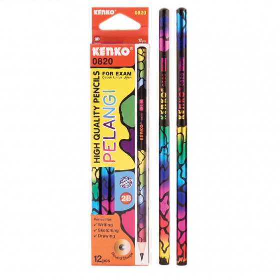 

Pensil 2B Kenko 0820 Rainbow Fancy