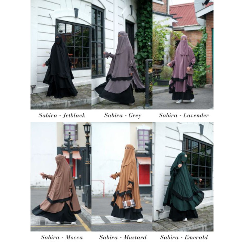 set gamis dress Sabira by My Zauhara NEW JAN 2021