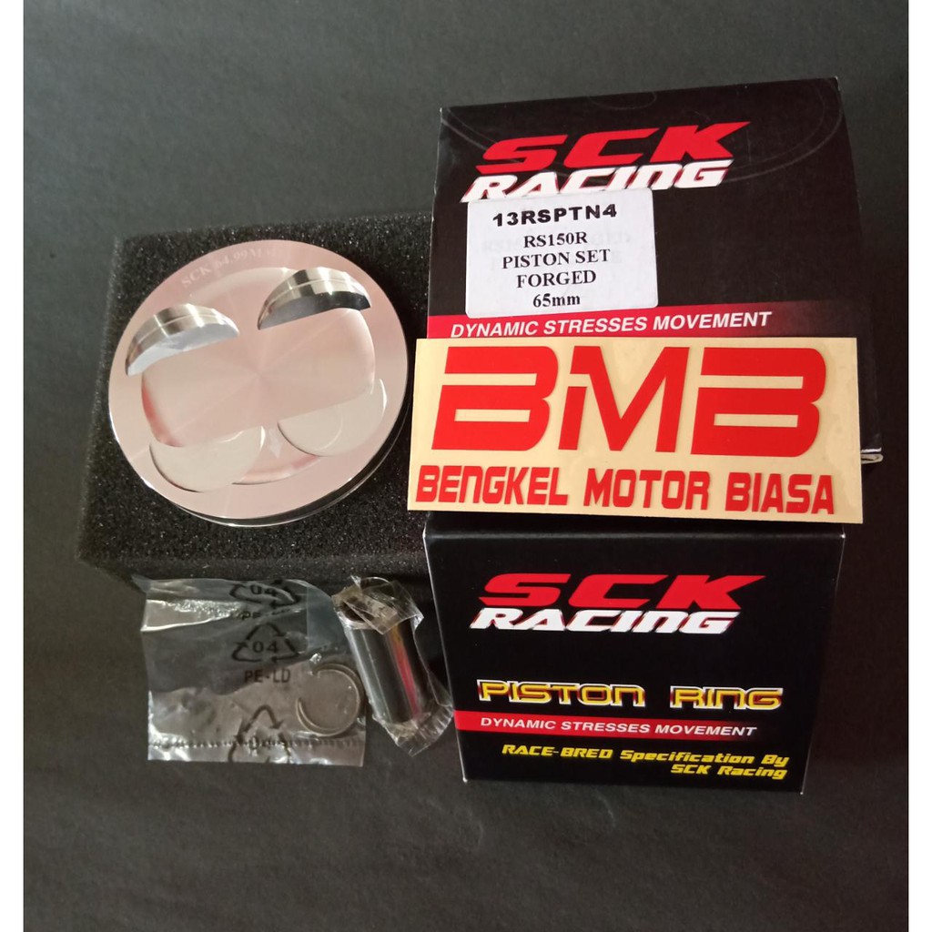 PISTON FORGED SONIC RS150 65MM SCK RACING