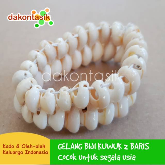 DakonTasik - Gelang Biji Kuwuk2 Baris