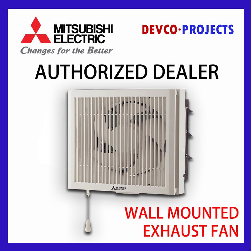 Exhaust Fan Wall Mounted Mitsubishi Electric