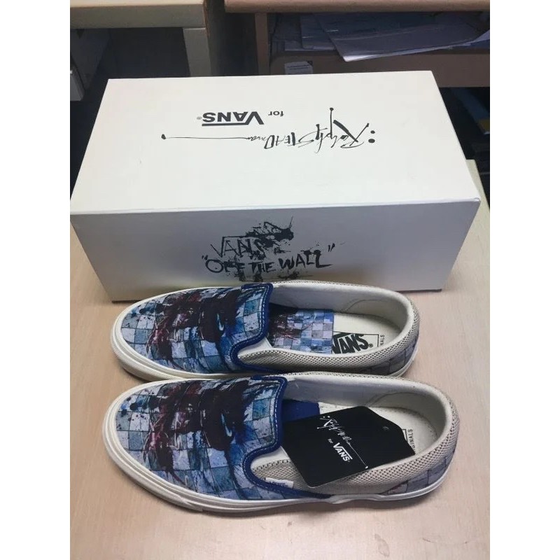 Vans Vault X Ralph Steadman OG Classic Slip-On Checker