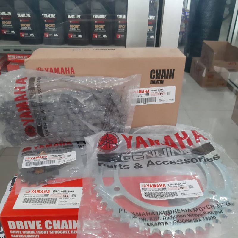 Gearset Yamaha WR 155 WR155 original Ygp