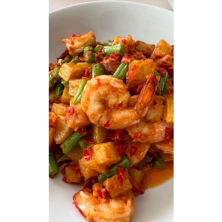 

KENTANG BALADO UDANG