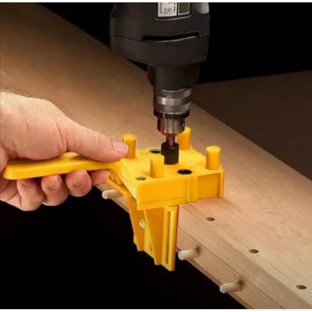Dowel Doweling Jig Hole Drill Guide Pocket Hole Jig