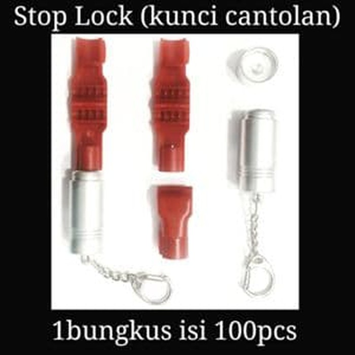 Pengaman Etalase /Security Lock Etalase / Stop Lock***