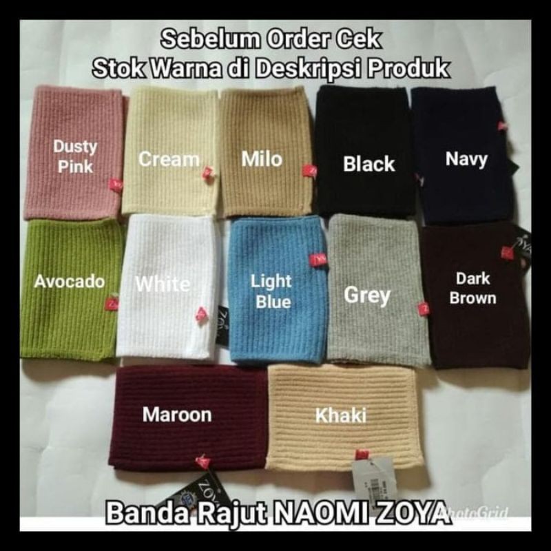 Bandana ciput ZOYA NAOMI