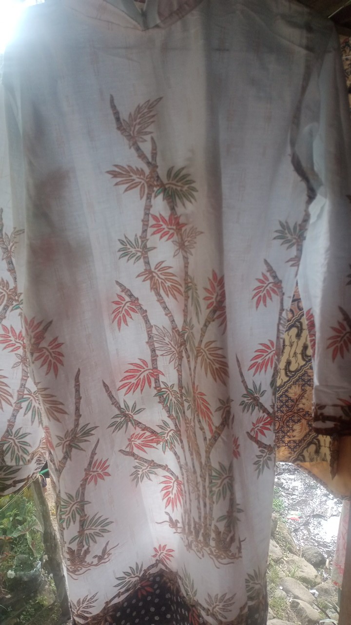 Murah Terlaris Serut Genes Jelita Tunic Navbor Yelbor Whitbor Creambor Tunik Batik