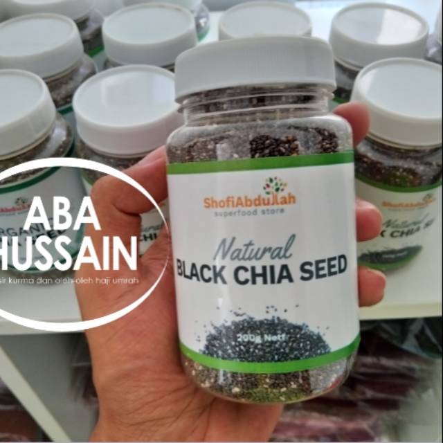 

BLACK CHIA SEED NATURAL Botol 200gram