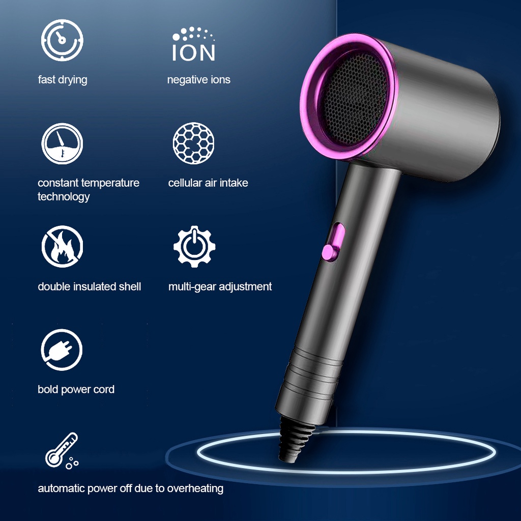 BENCO Hairdryer Ionic 850W Pengering Rambut Air Blower Cepat Kering