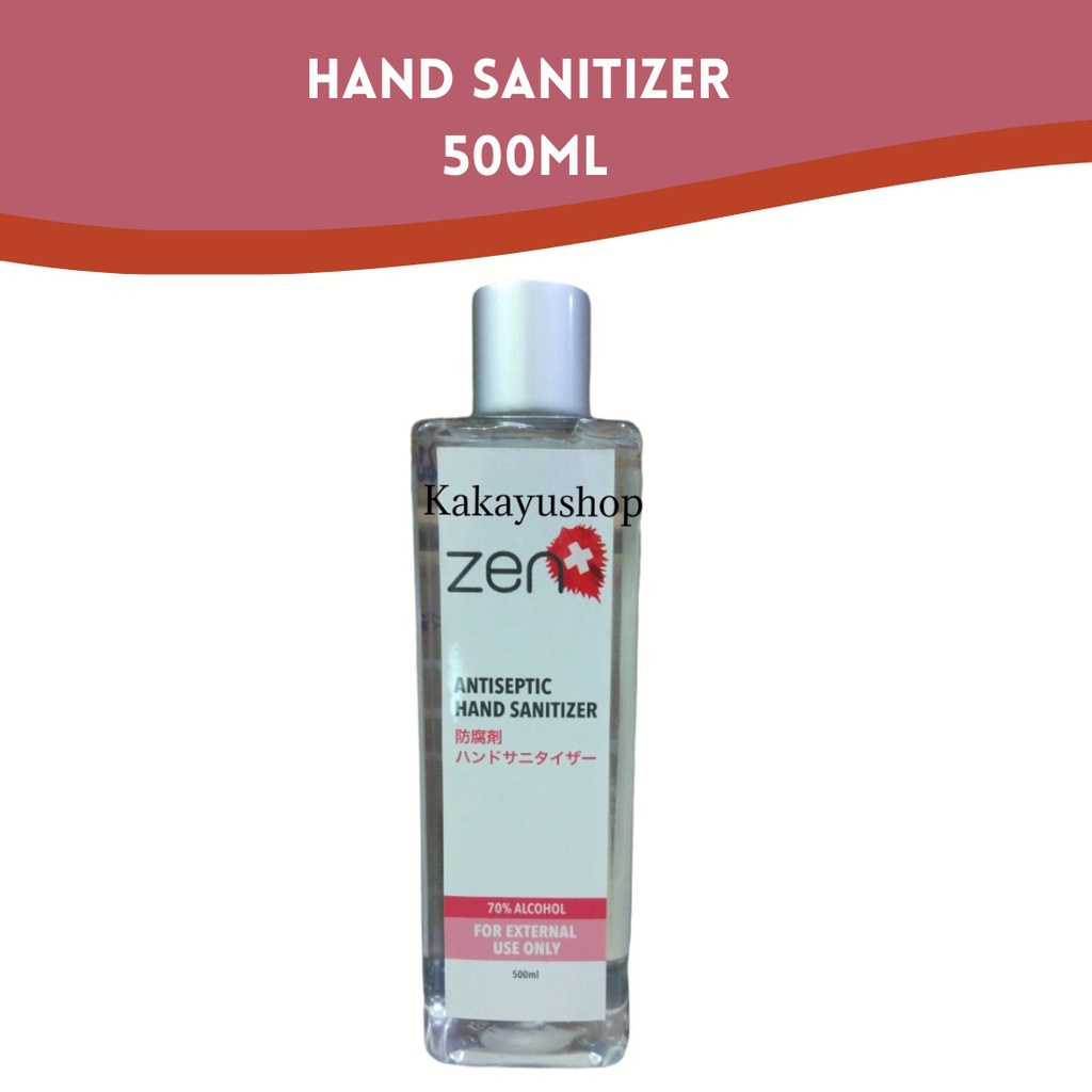 ZEN Hand Sanitizer Disinfektan Antiseptic 500ML