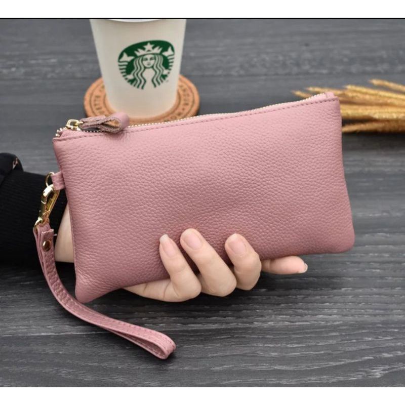 Dompet Wanita Tempat Hp Dan Uang D03 KOREAN STYLE Anti Air Pouch kosmetik makeup Serbaguna import Terbaru